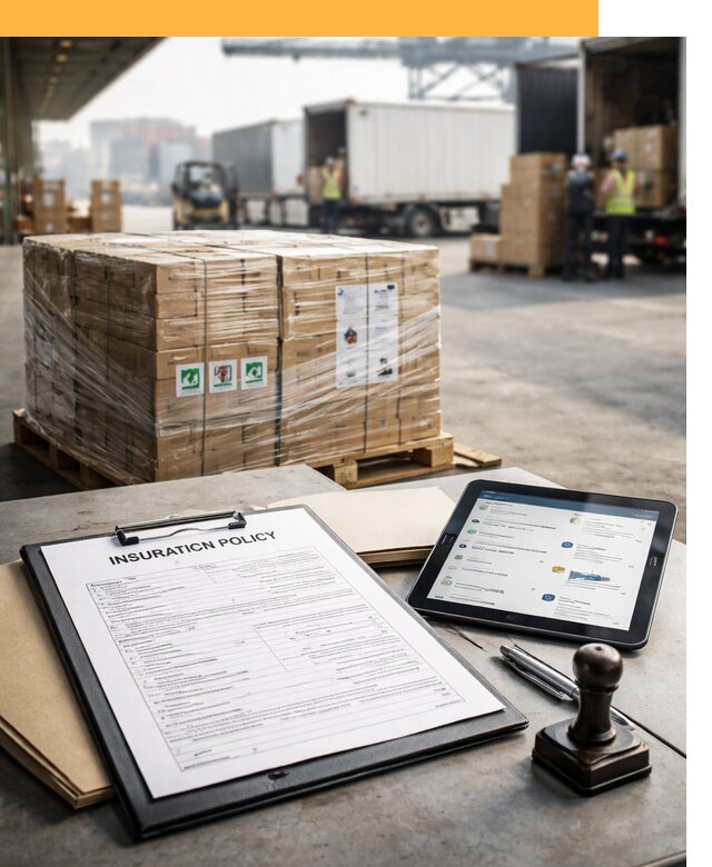 Страхование международных грузов от 3593 руб, полная защита