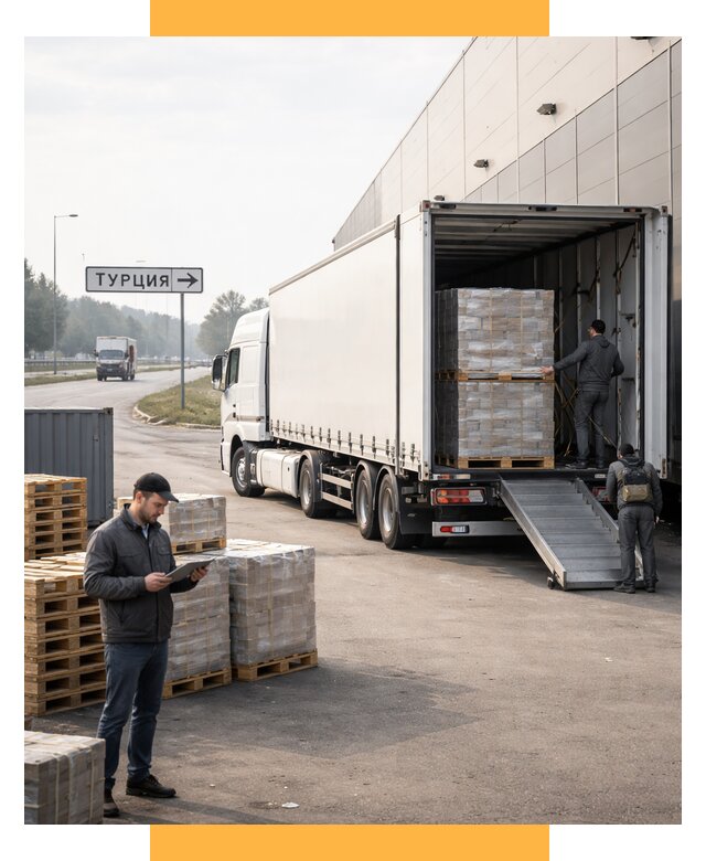 Автоперевозки и доставка фурой из Турции от 123180 р. | СетСервис-Кшв