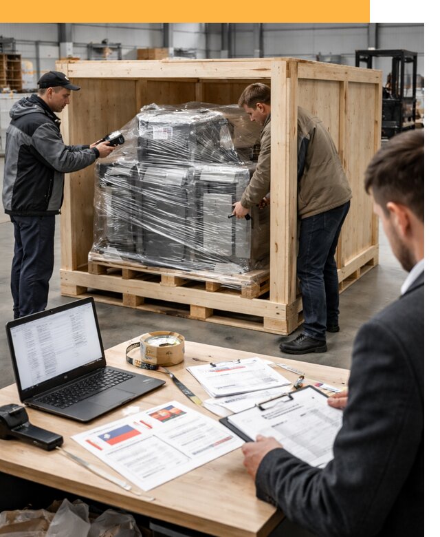 Доставка промышленного оборудования из США от 66723 руб