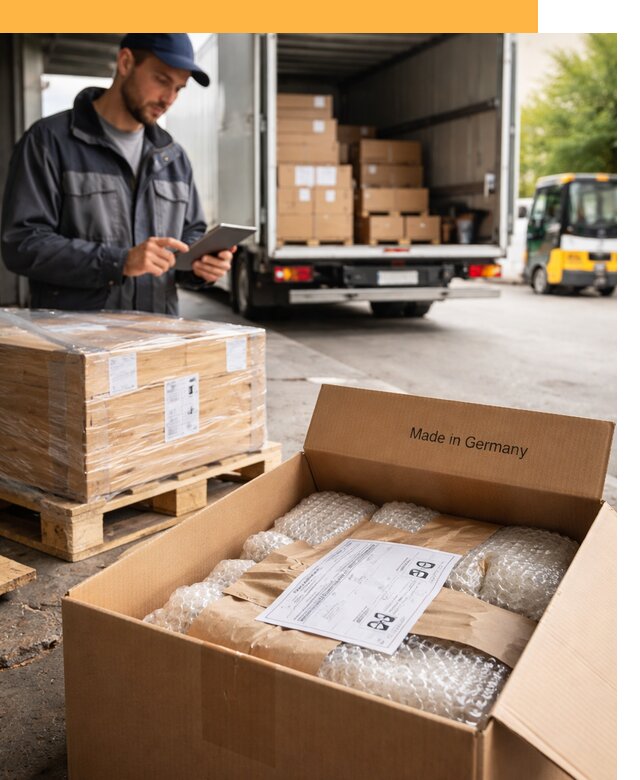 Доставка грузов из Германии от 46193 руб с таможенным оформлением