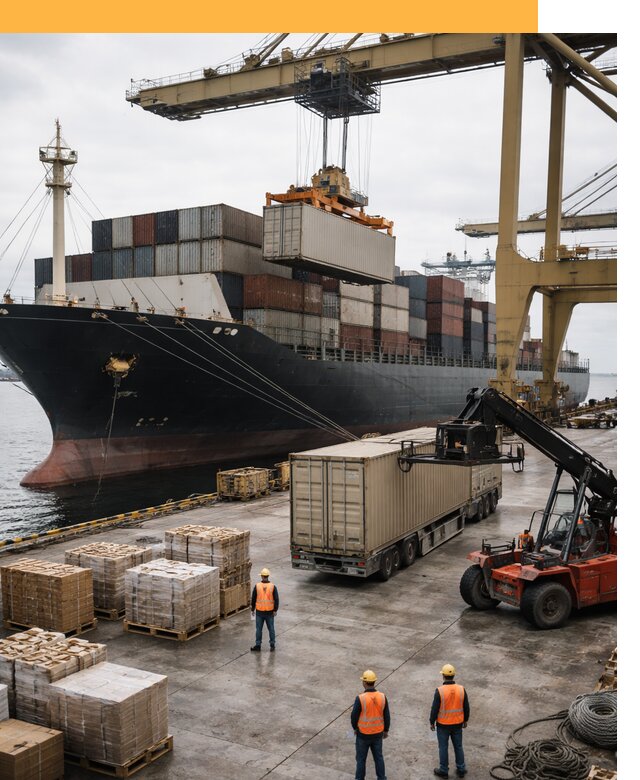 Морские перевозки из Индии: доставка FCL/LCL, таможня от 123180