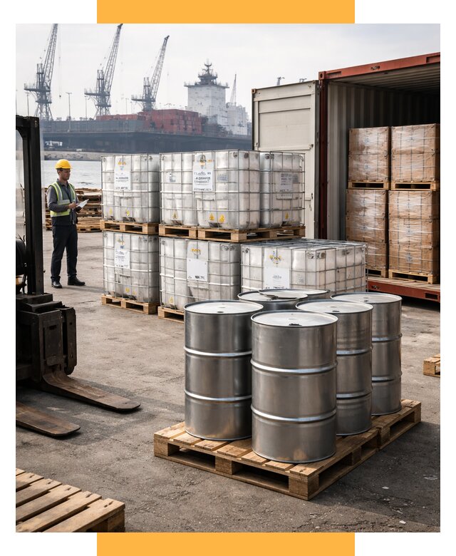 Доставка химического сырья из Индии от 256625 р. | СетСервис-Кшв