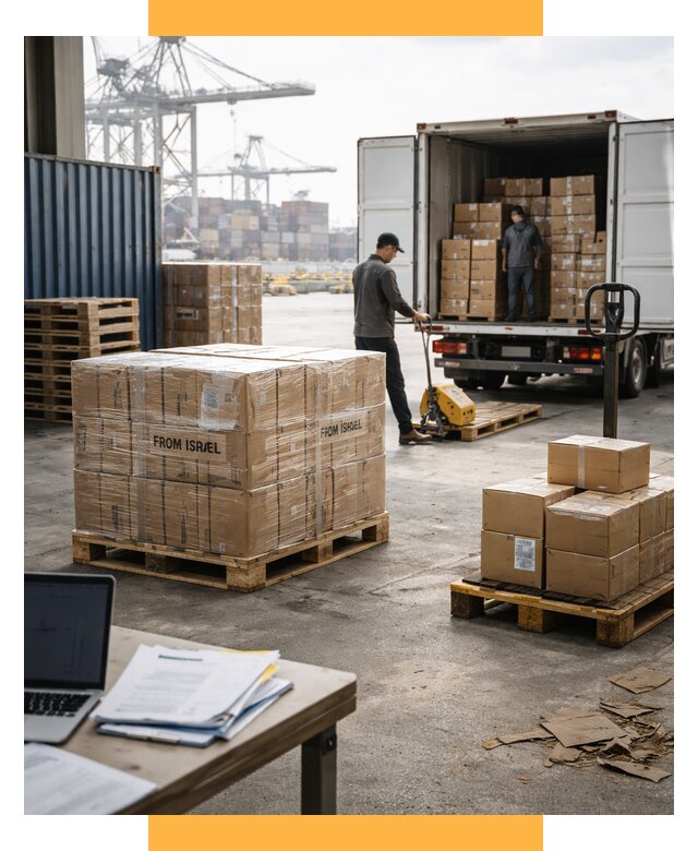 Доставка грузов из Израиля от 15398 р., логистика от СетСервис-Кшв