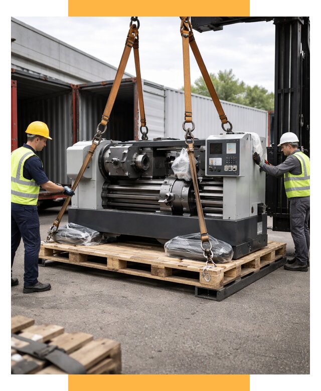 Перевозка станков и таможня от 61590 р. | СетСервис-Кшв логистика