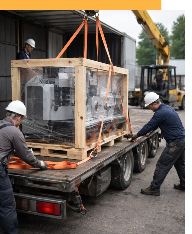 Международная перевозка станков любой сложности от 61590