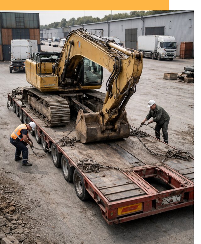 Перевозка спецтехники по России и миру от 46193 руб