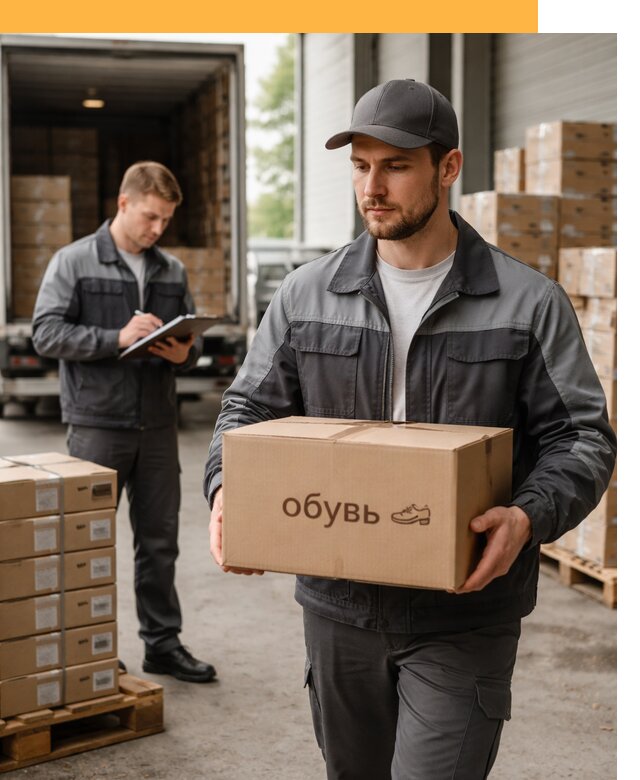 Международная перевозка обуви с таможенным оформлением от 4619