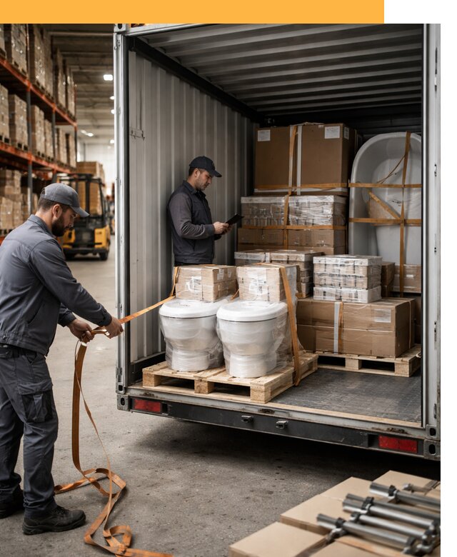 Перевозка сантехнического оборудования по России и миру от 1848