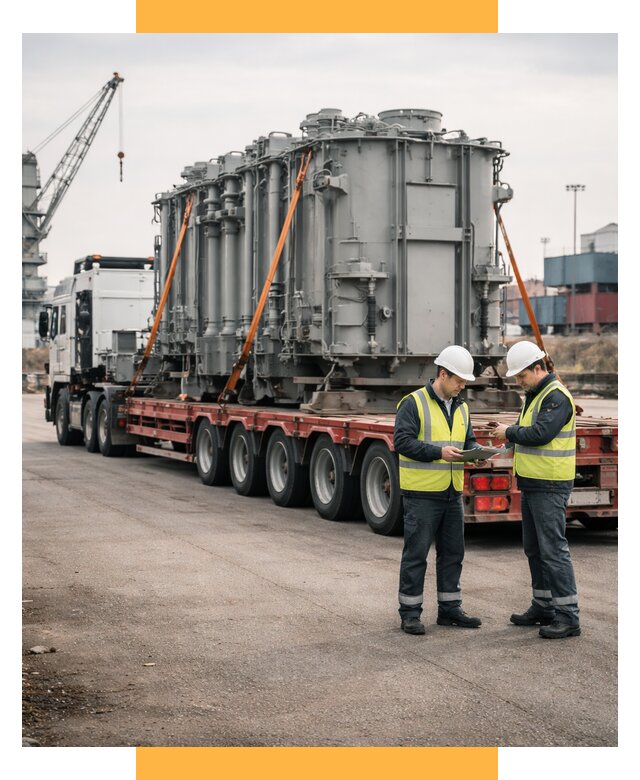 Перевозка негабаритных грузов под ключ от 123180 р., СетСервис-Кшв
