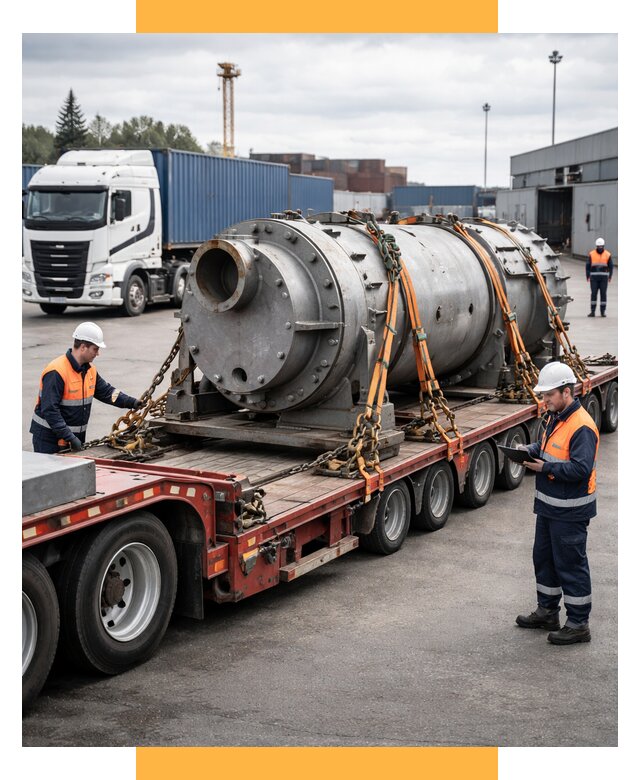 Перевозка тяжеловесных грузов под ключ от 153975 р. | СетСервис-Кшв