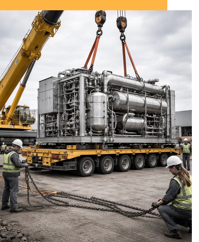 Перевозка тяжеловесных грузов по миру от 153975 руб