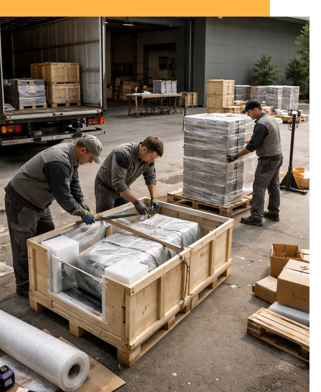 Перевозка выставочных грузов по миру от 25663 руб за м2 с таможней