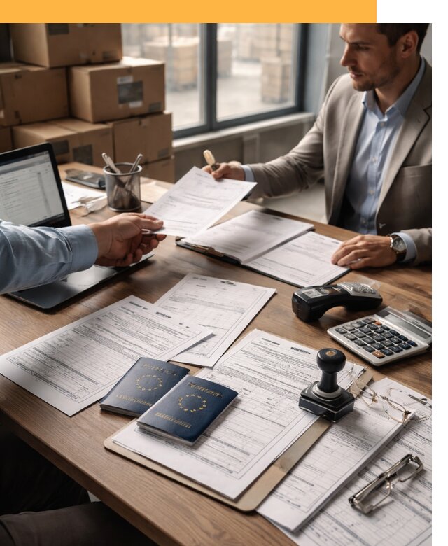 Таможенное оформление грузов из Европы от 8725 руб