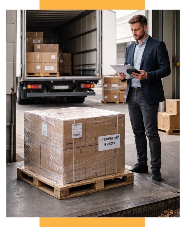 Временный вывоз товаров под ключ от 8212 р. | СетСервис-Кшв