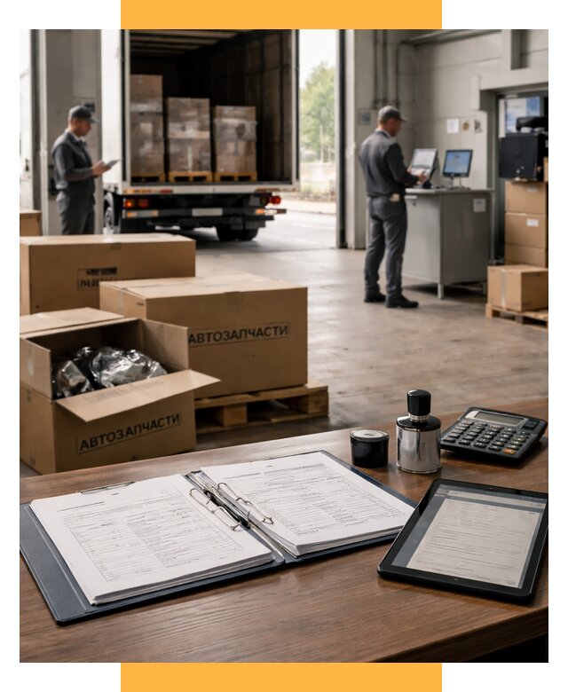 Таможенное оформление автозапчастей под ключ от 8725 р., СетСервис-Кшв