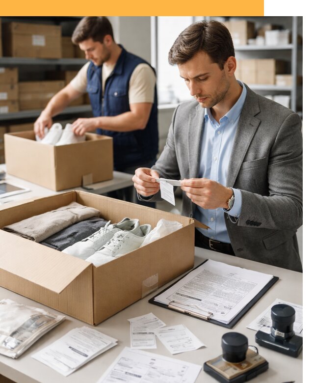 Таможенное оформление одежды и обуви по выгодной цене от 6672 руб