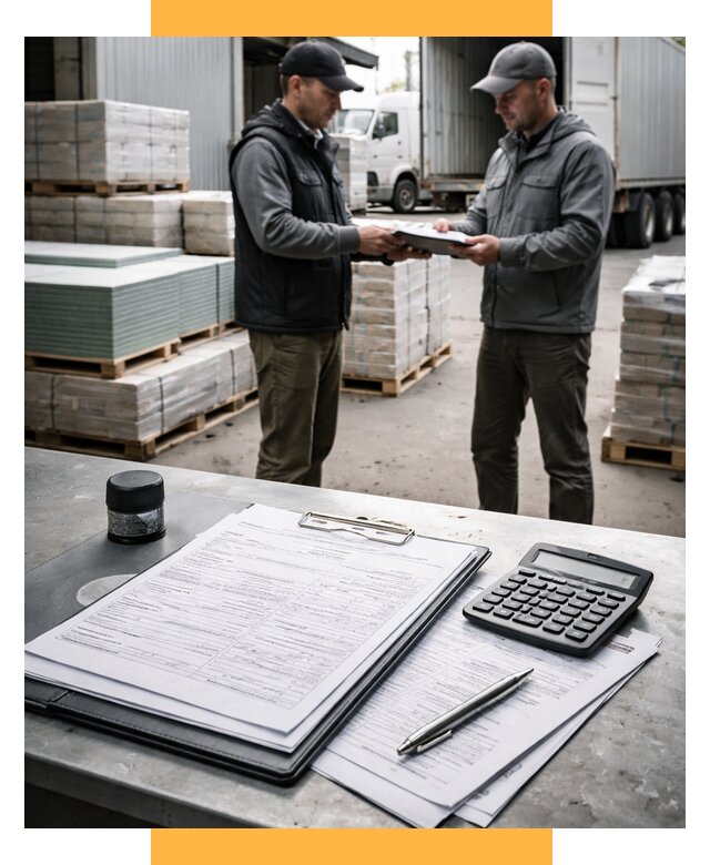 Таможенное оформление стройматериалов от 8725 р. | СетСервис-Кшв