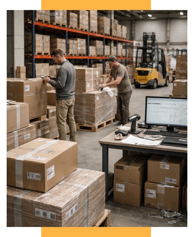 Склад консолидации в Европе от 6672 р., услуги СетСервис-Кшв